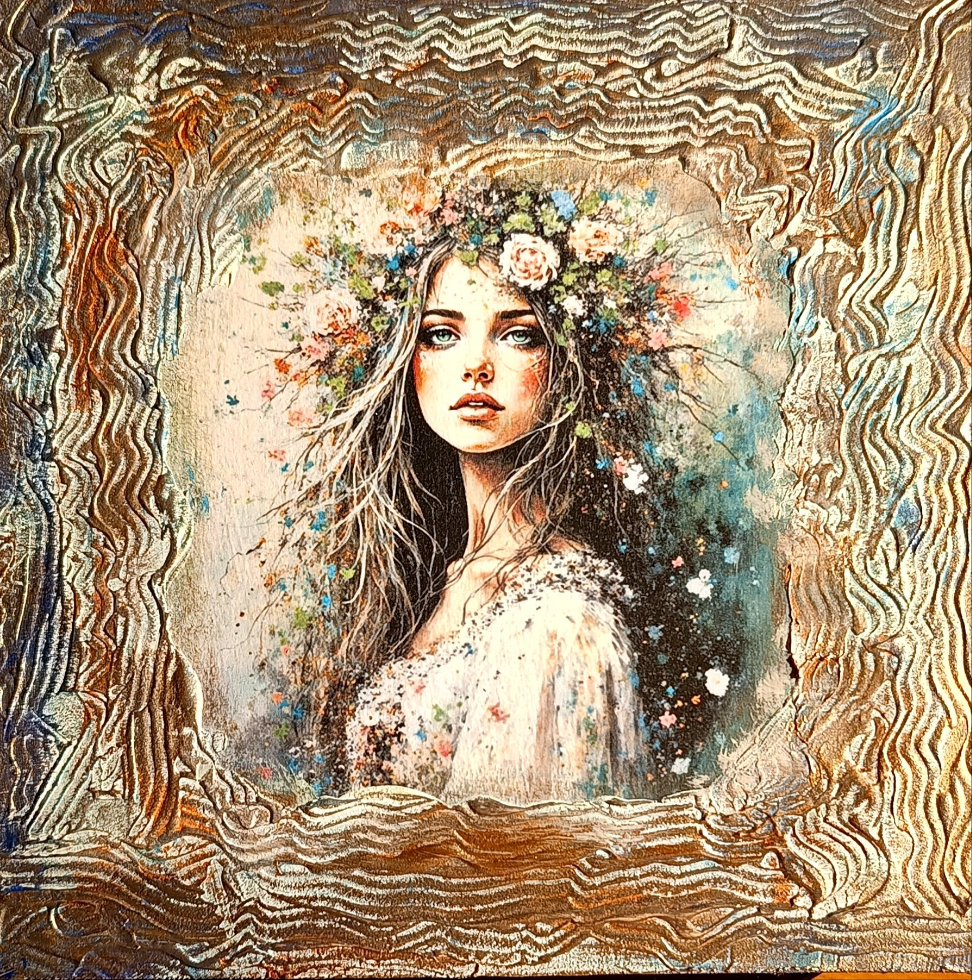 Wildflower Crown – Art Frame