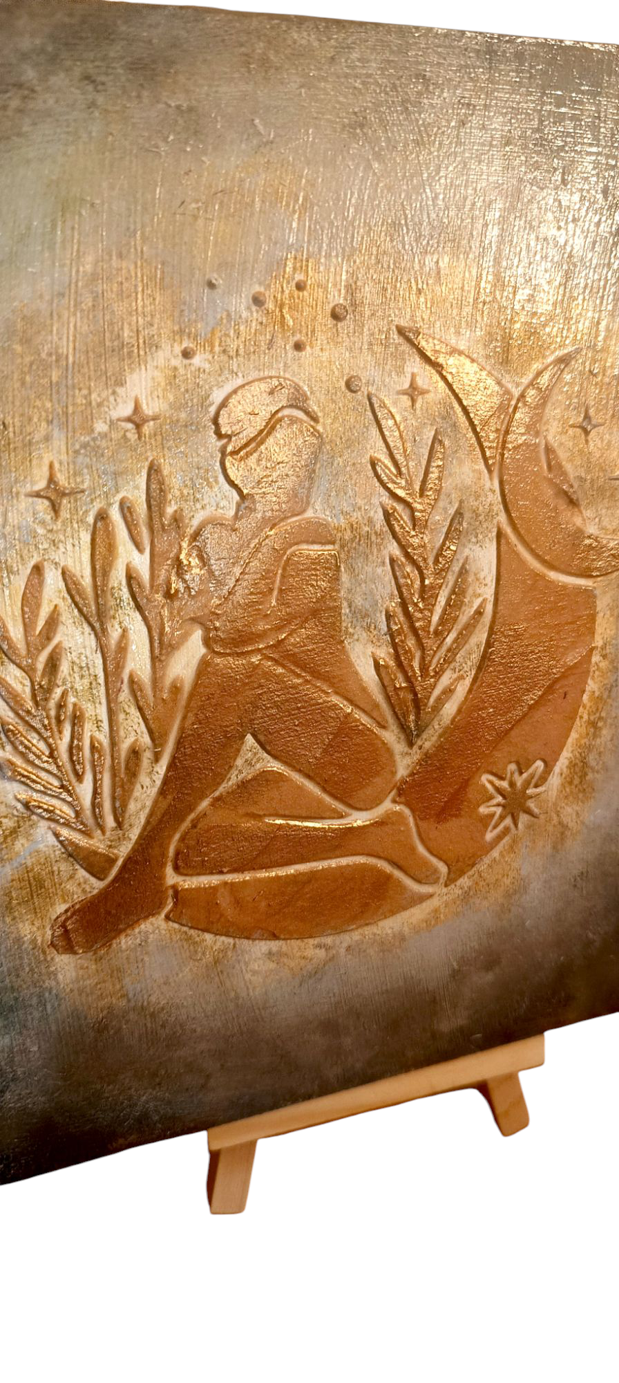 Moonlit Serenity – Handmade Wooden Wall Art