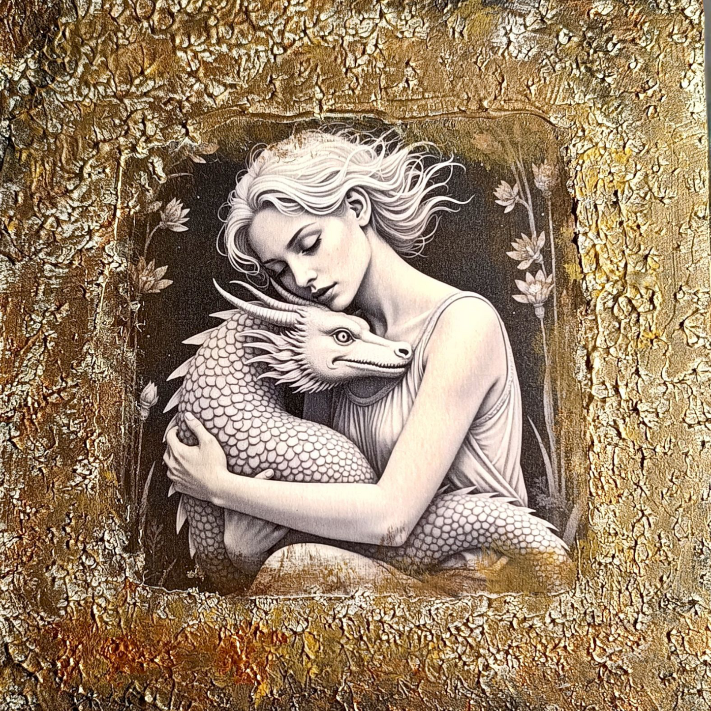 Dragon Embrace – Art Frame