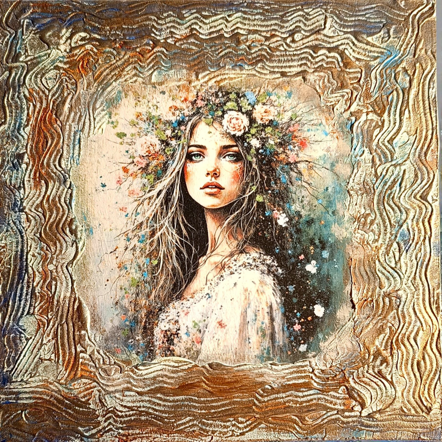 Wildflower Crown – Art Frame