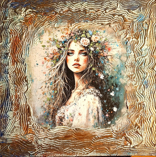 Wildflower Crown – Art Frame
