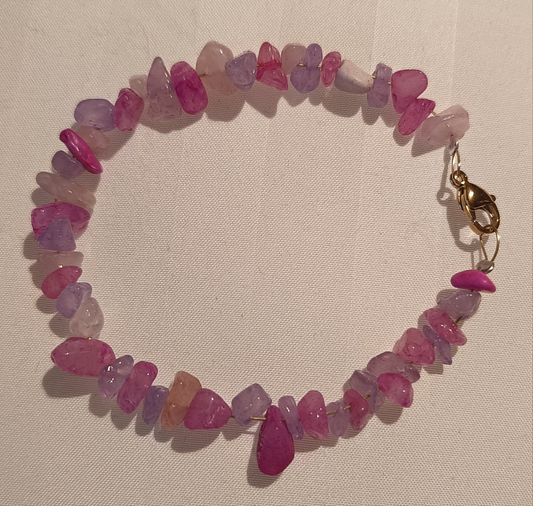 Blush Agate Bracelet
