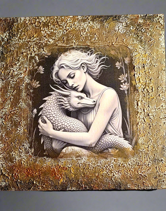 Dragon Embrace – Art Frame